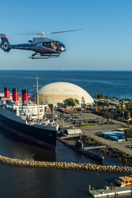 Santa Monica: Hollywood & Beyond Helicopter Tour - Leaving Santa Monica Airport for the Pacific