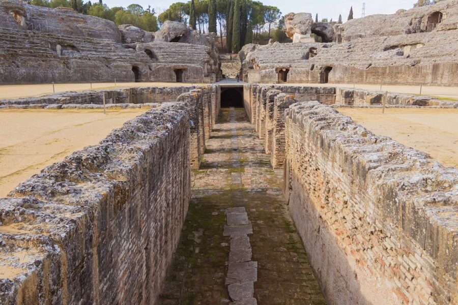 Seville: Game of Thrones and Roman Empire Italica Tour - Domus de Neptune and the mosaic floors