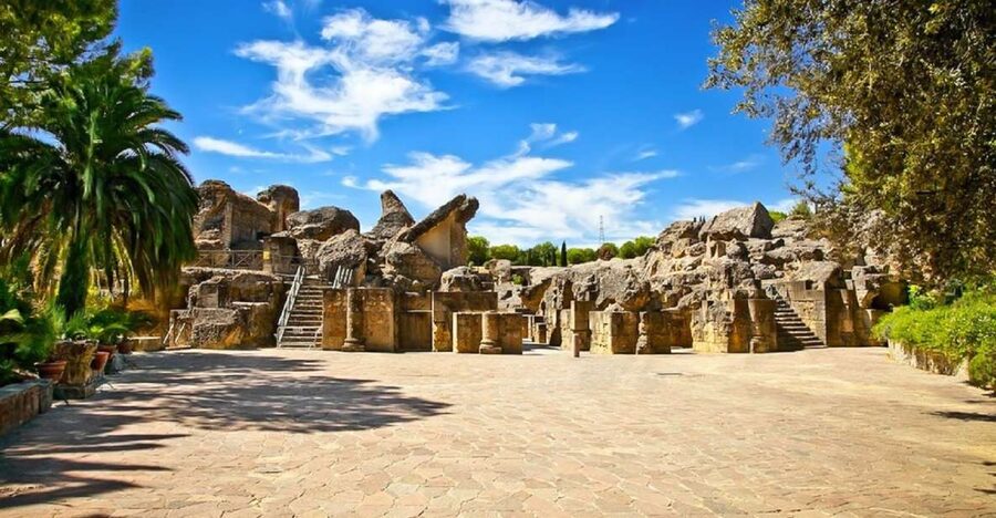 Seville: Game of Thrones and Roman Empire Italica Tour - Meeting your guide at the archaeological entrance