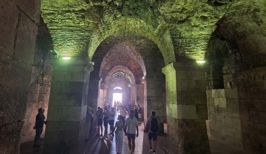 Split: City Walking Tour w/ Game of Thrones Locations - The Peristyle, Vestibul, and Jupiter’s Temple
