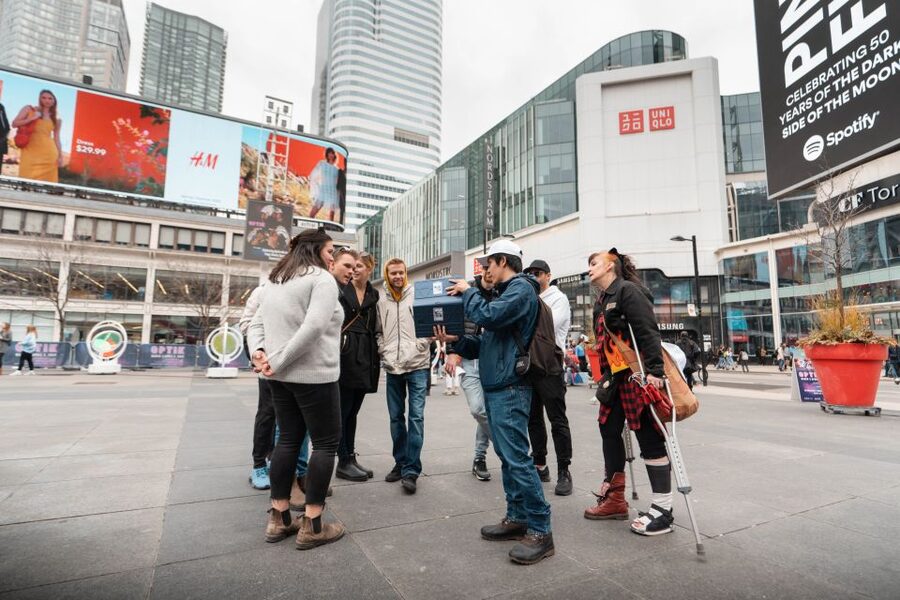 Toronto: Hollywood North Experience Film & TV Tour - The tablet clips make the locations click