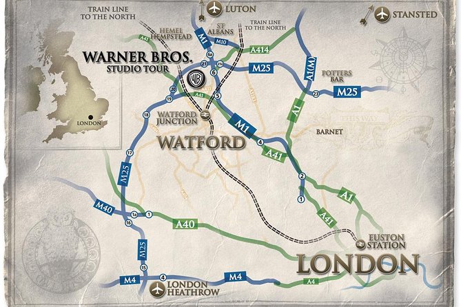 Warner Bros. Studio Tour with Transportation from London - The Great Hall and Dumbledore’s office